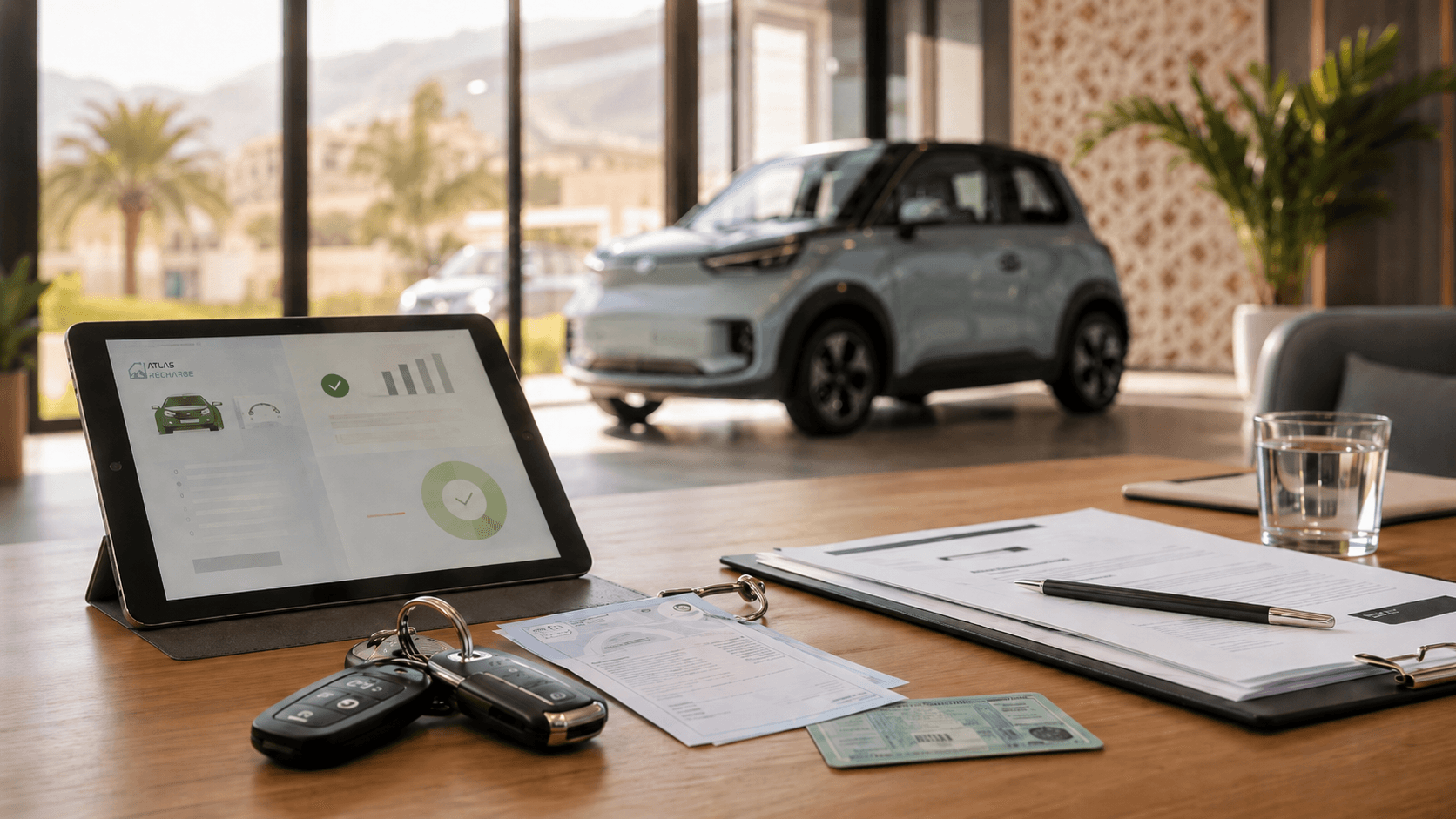 Aides voiture électrique Maroc 2026 : TVA 0 %, douane, vignette