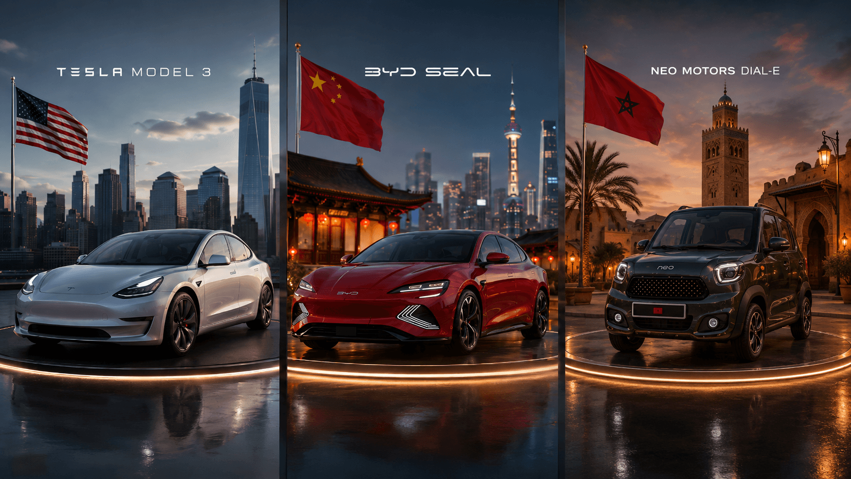 Tesla, BYD, Neo Motors : le marché EV marocain en 2026